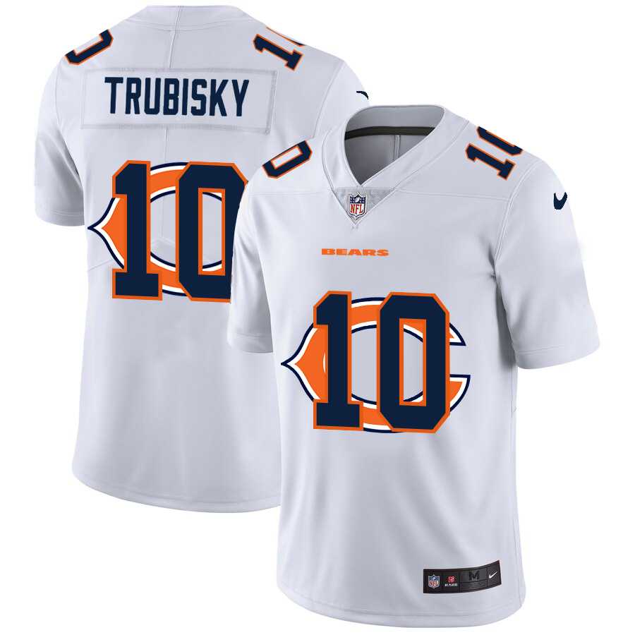 Nike Bears 10 Mitchell Trubisky White Shadow Logo Limited Jersey Yhua,We sell and wholesale Nike Bears 10 Mitchell Trubisky White Shadow Logo Limited Jersey Yhua on line form chian!
